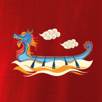 Dračí loď plameny