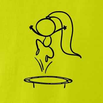 Skákající holčička