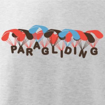 paragliding nápis s padáky