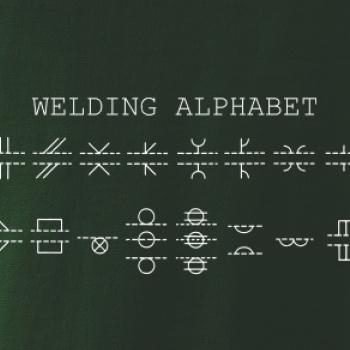 Svářeč - Welding alphabet