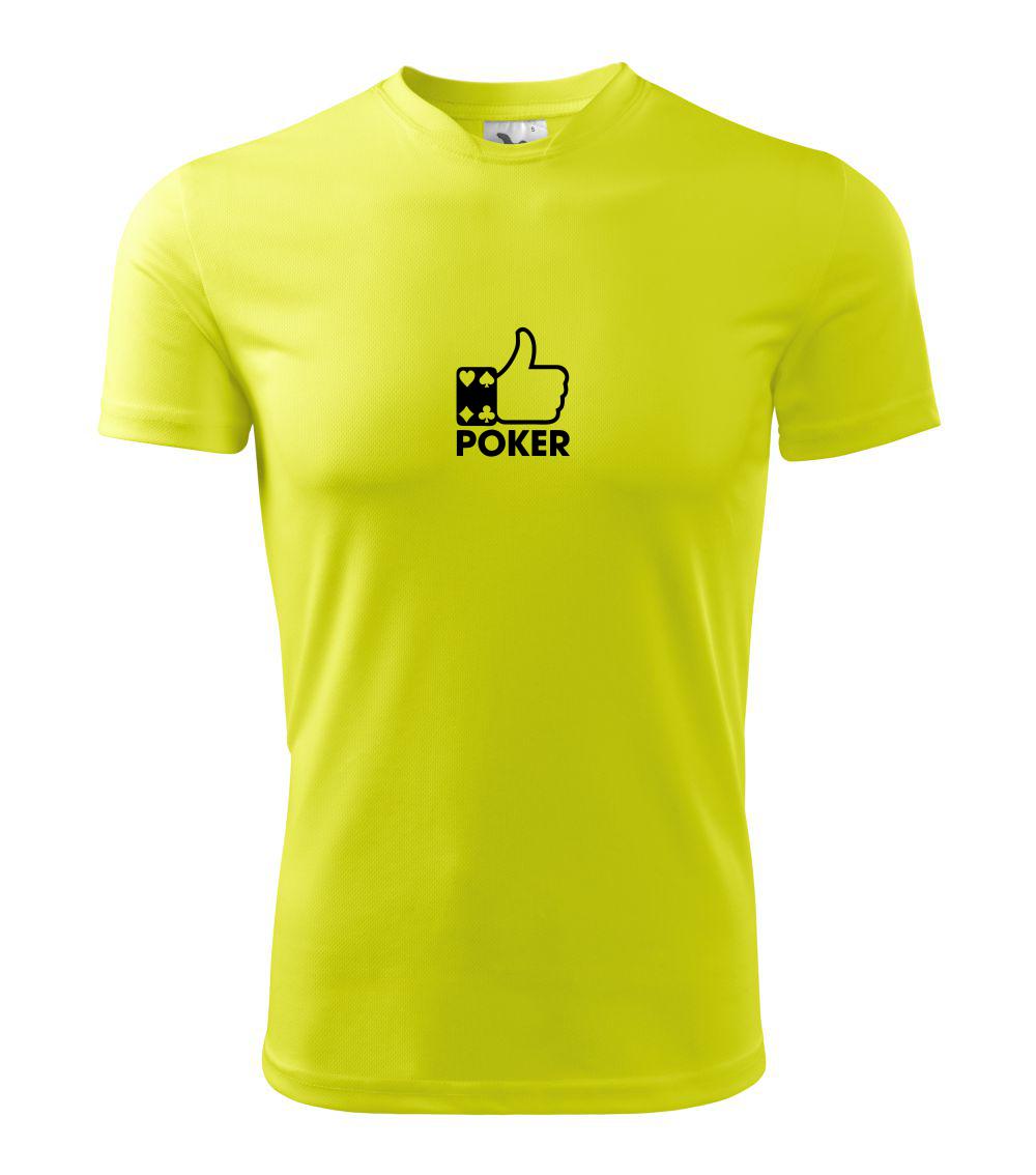 Poker palec - Dětské triko Fantasy sportovní (dresovina)