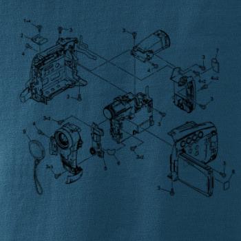 Nákres videokamera stará