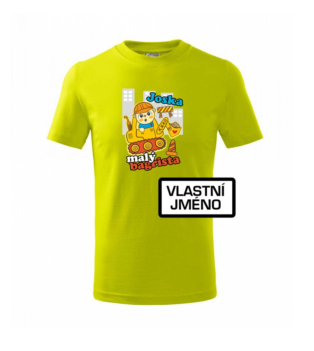 Malý bagrista - vlastní jméno Malý bagrista - vlastní jméno