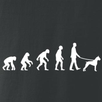 Evoluce pes boxer (muž-žena)