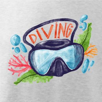 Diving obrázek kreslený