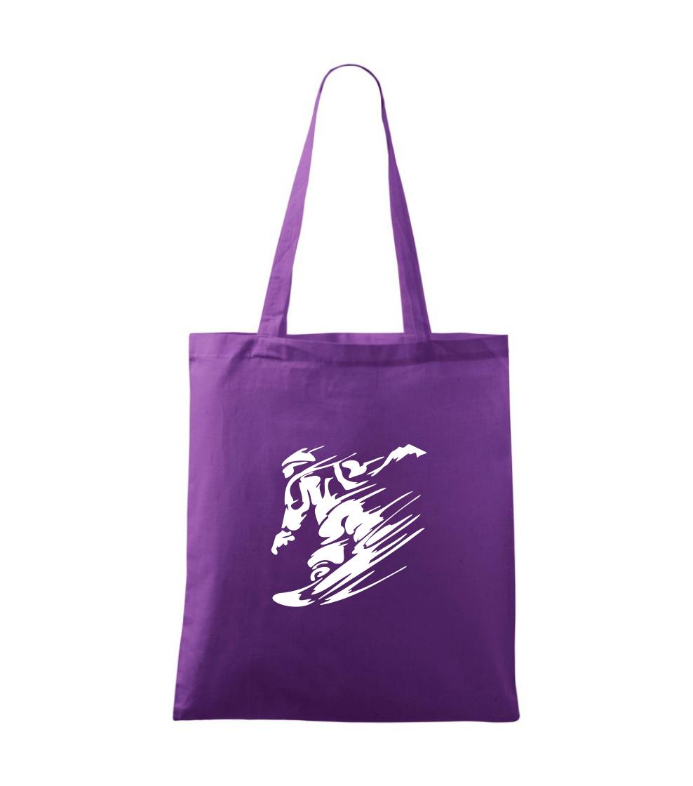 Rychlý snowboardista