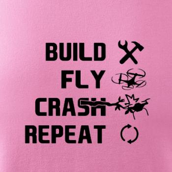Dron Build fly crash repeat