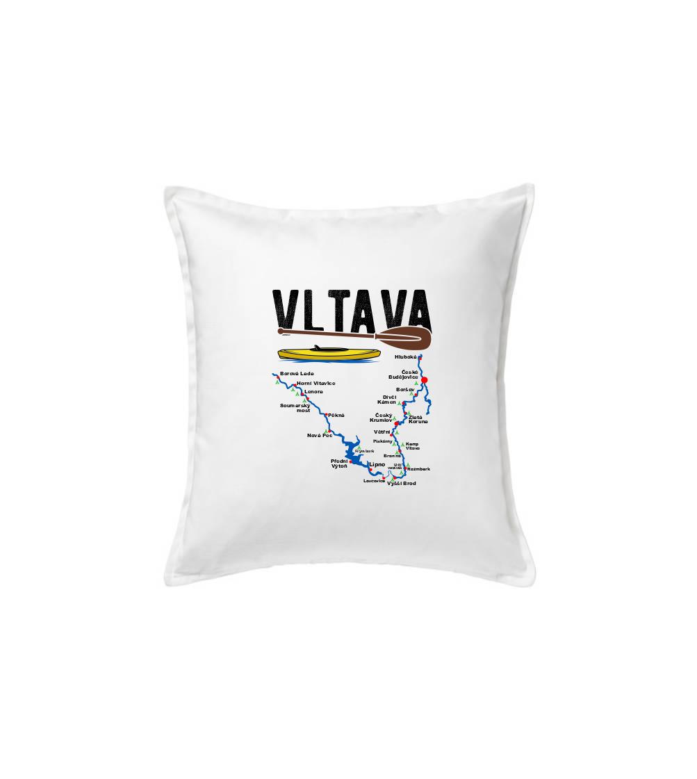 Mapa řeky Vltavy Mapa řeky Vltavy