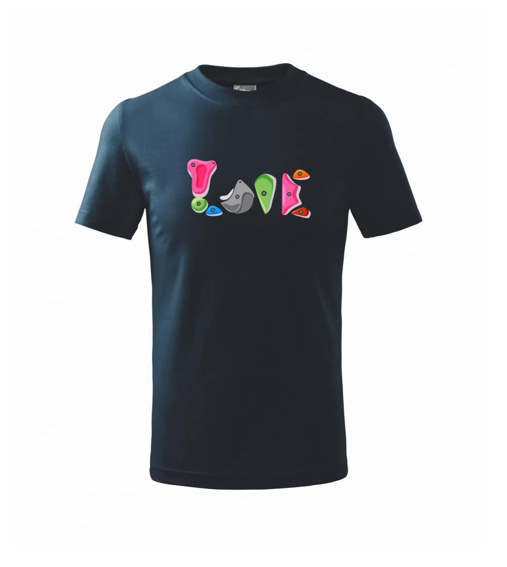 Lezení na stěně - love