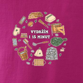 Vydržím i 15 minut sauna