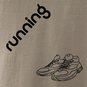 Running nápis šikmo Running nápis šikmo