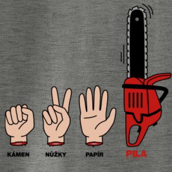 kámen, nůžky, papír, pila (Hana-creative)