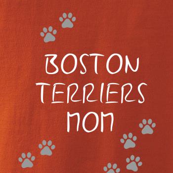 Boston Teriers mom Bostonský teriér (reflexní tlapky)