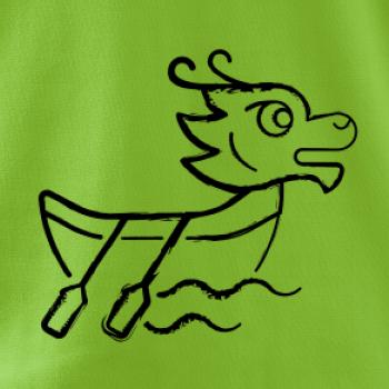 Dračí loď sprejovaná