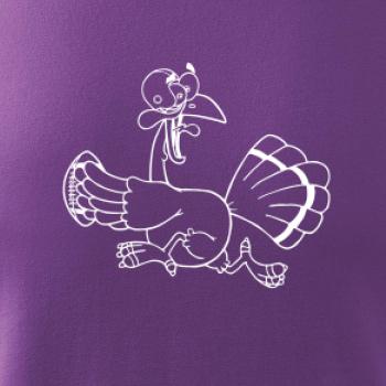 Vystrašená slepice