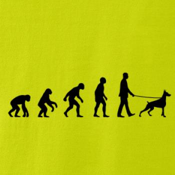 Evoluce pes dobrman (muž-žena)