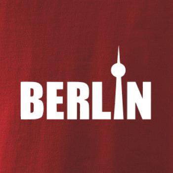 Berlin nápis věž Berliner Fernsehturm