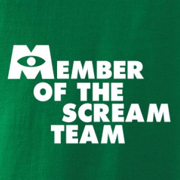 Member of the scream team