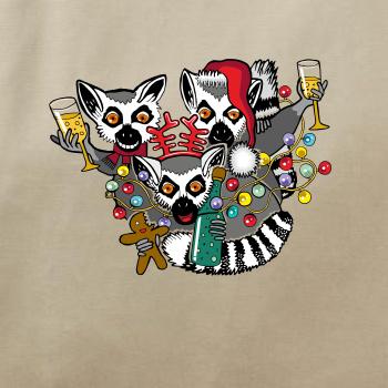 Vánoční Lemurové (Pecka design)