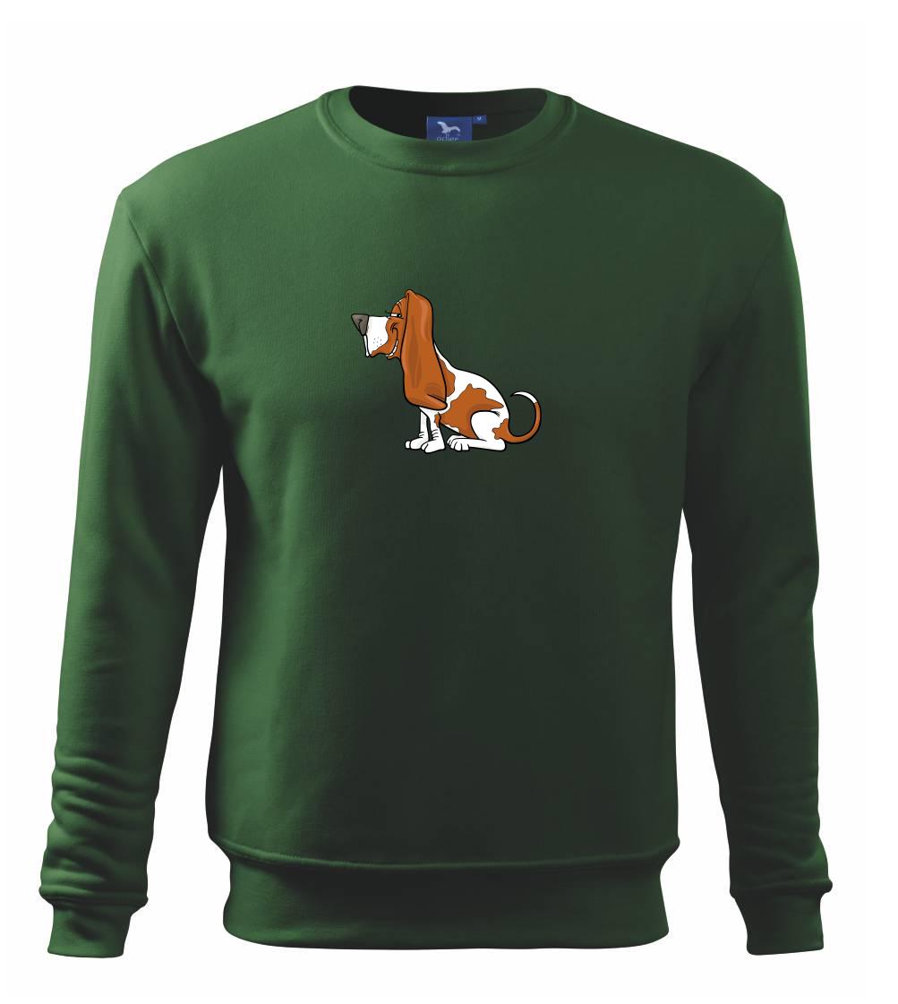 Baset s kulišáckým pohledem