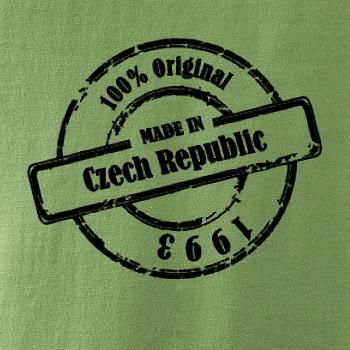 Etiketa - Original - Czech - rok narození