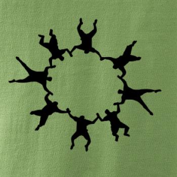 Hromadný seskok padákem