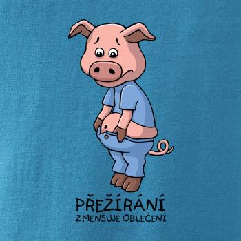 Přežírání zmenšuje oblečení (Hana-creative)