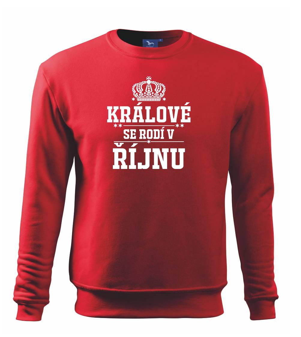 Králové se rodí v řijnu - Mikina Essential dětská