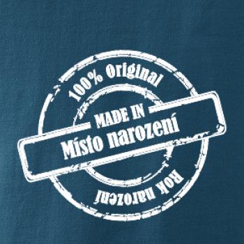 Etiketa - Original - město a rok narození