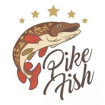 Štika obecná hvězdičky