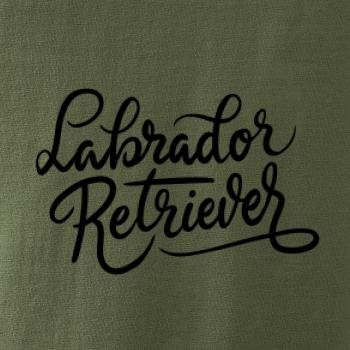 Labrador - nápis okrasný
