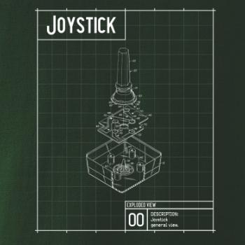 Nákres joystick starý