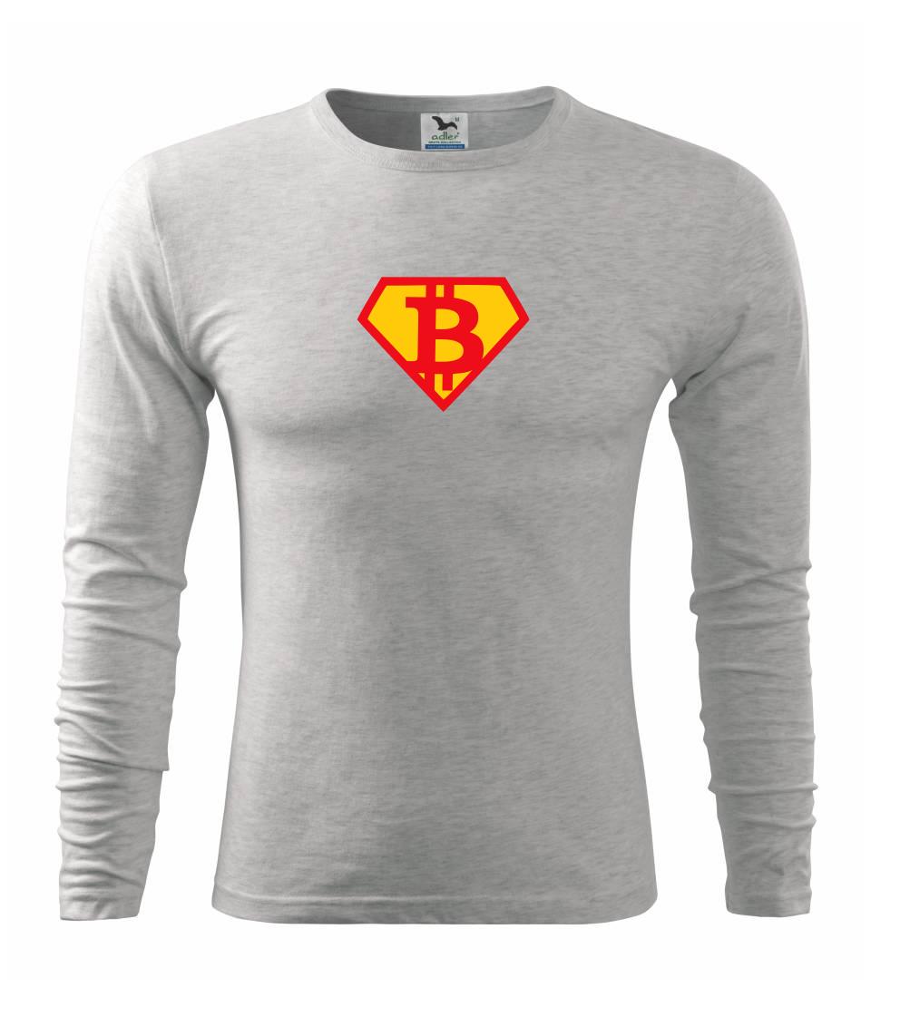 SuperBitcoin - Triko s dlouhým rukávem FIT-T long sleeve