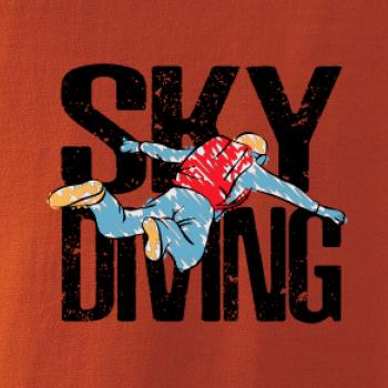 Skydiving nápis