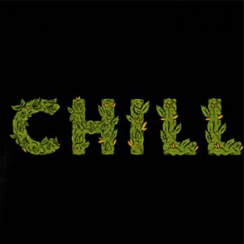 Konope nápis chill Konope nápis chill