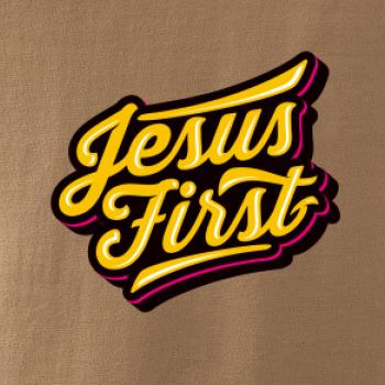Jesus first žltý