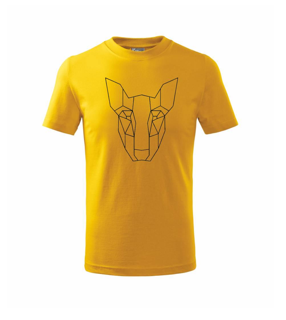 Americký Pit Bull Teriér - Geometrie - Triko dětské basic