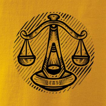 Váhy čárkovaný kruh