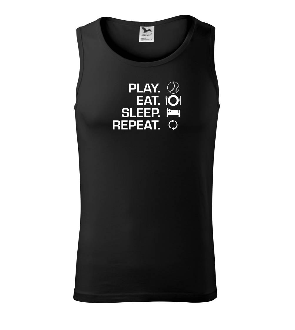 Play Eat Sleep Repeat tenis - Tílko pánské Core