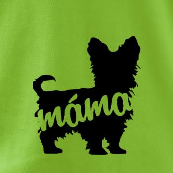 Jorkšírský teriér máma obrys