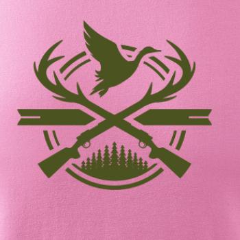 Lovec a kachny - zelený