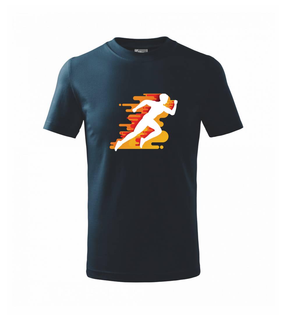 Běhání -  oranžový muž