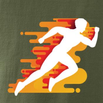 Běhání -  oranžový muž