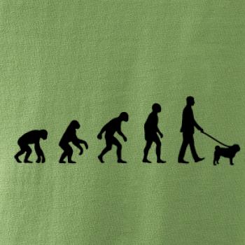 Evoluce pes Mops (muž-žena)