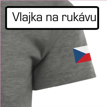 Česká vlajka na rukávu