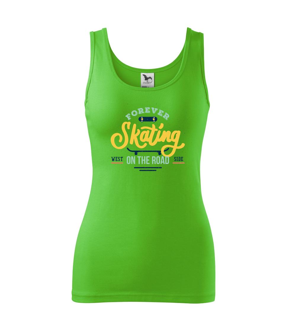 Forever skateing on the road