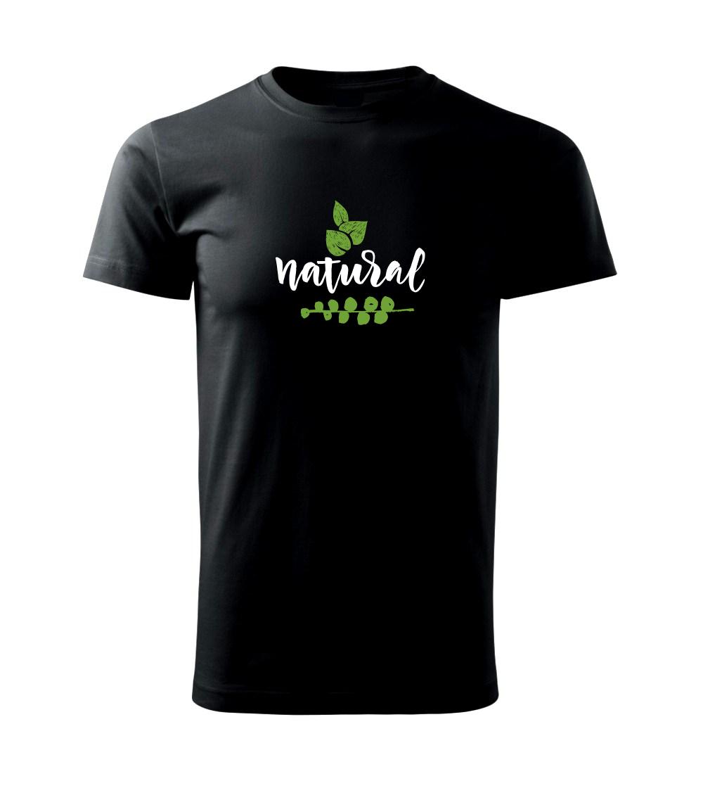 Natural - nápis v listech Natural - nápis v listech