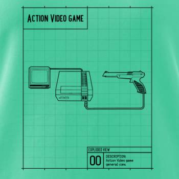 Nákres videohra se zbraní