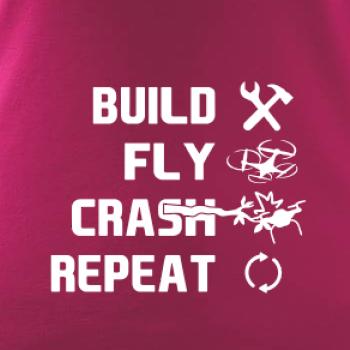 Dron Build fly crash repeat