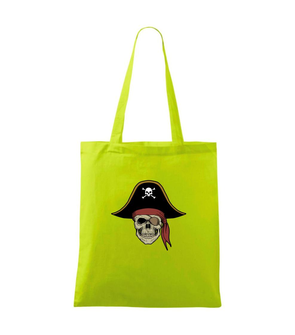Pirátská lebka s kloboukem